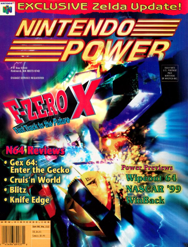 Nintendo Power Issue 112 (September 1998) cover